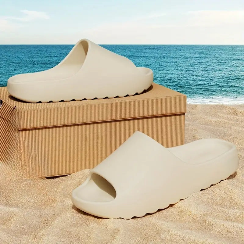 Coconut Slippers Cloud Thick-Soled Sandals Summer Fashion Soft Bottom Beach Men Slippers Women'S Sandals EVA Slides