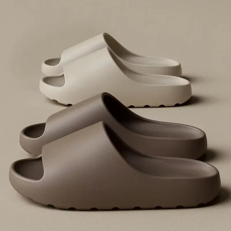 🔥 Summer Unisex Cloud Slides – Ultra Soft EVA Sole | Beach-Ready Comfort for Him & Her 👣☀️