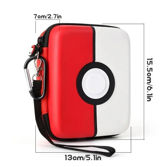 Hard-Shell Storage Box Carrying Case for Magic PTCG MTG Trading Cards, Gifts for Boys Girls, Holds 400+ Car