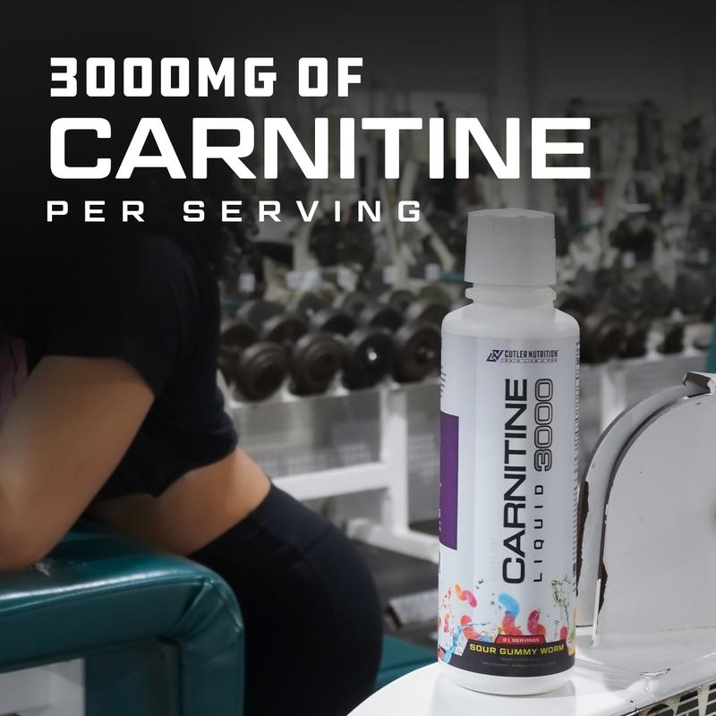 Cutler Nutrition 2 Pack Carnitine 3000 Liquid Supplement for Energy Recovery Health and Fitness Liquid