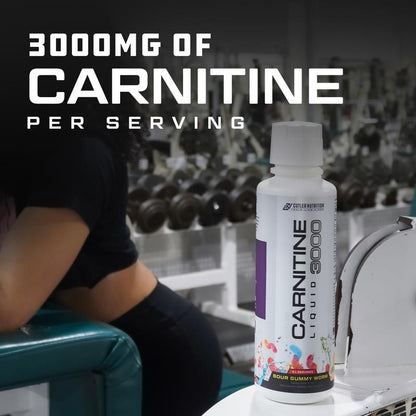 Cutler Nutrition 2 Pack Carnitine 3000 Liquid Supplement for Energy Recovery Health and Fitness Liquid