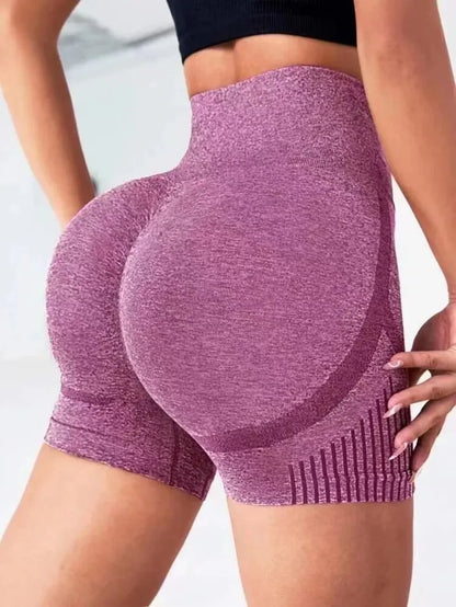 🍑 High-Waist Butt-Lift Yoga Shorts 💪 Perfect for Gym, Running & Fitness