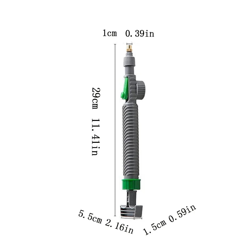 Gardening Watering Sprayer Beverage Bottle Watering Can High Pressure Small Manual Pressure Adjustable Spray Head 
