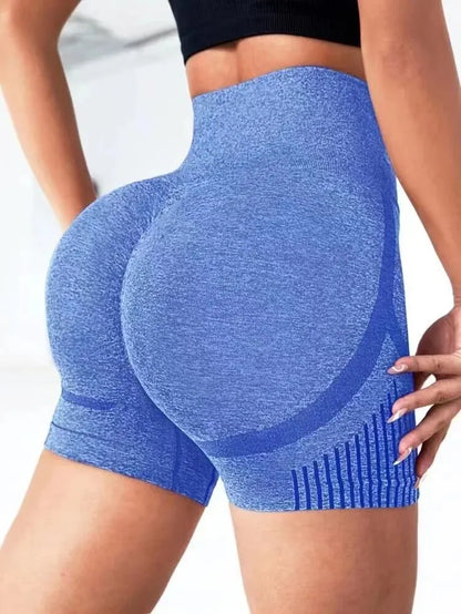 🍑 High-Waist Butt-Lift Yoga Shorts 💪 Perfect for Gym, Running & Fitness