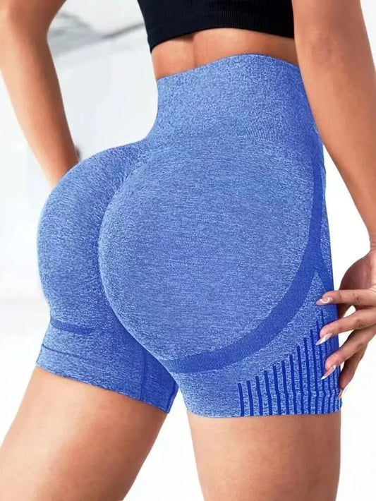 🍑 High-Waist Butt-Lift Yoga Shorts 💪 Perfect for Gym, Running & Fitness