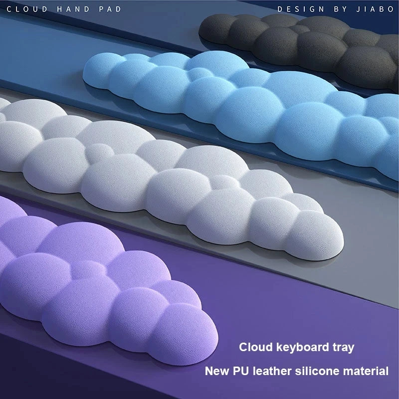 ☁️ Cloud Mouse Pad + Wrist Rest 🖱️ – Memory Foam, Anti-Slip & Ergonomic 💪