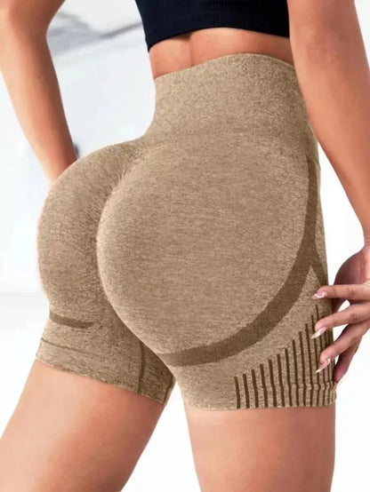 🍑 High-Waist Butt-Lift Yoga Shorts 💪 Perfect for Gym, Running & Fitness