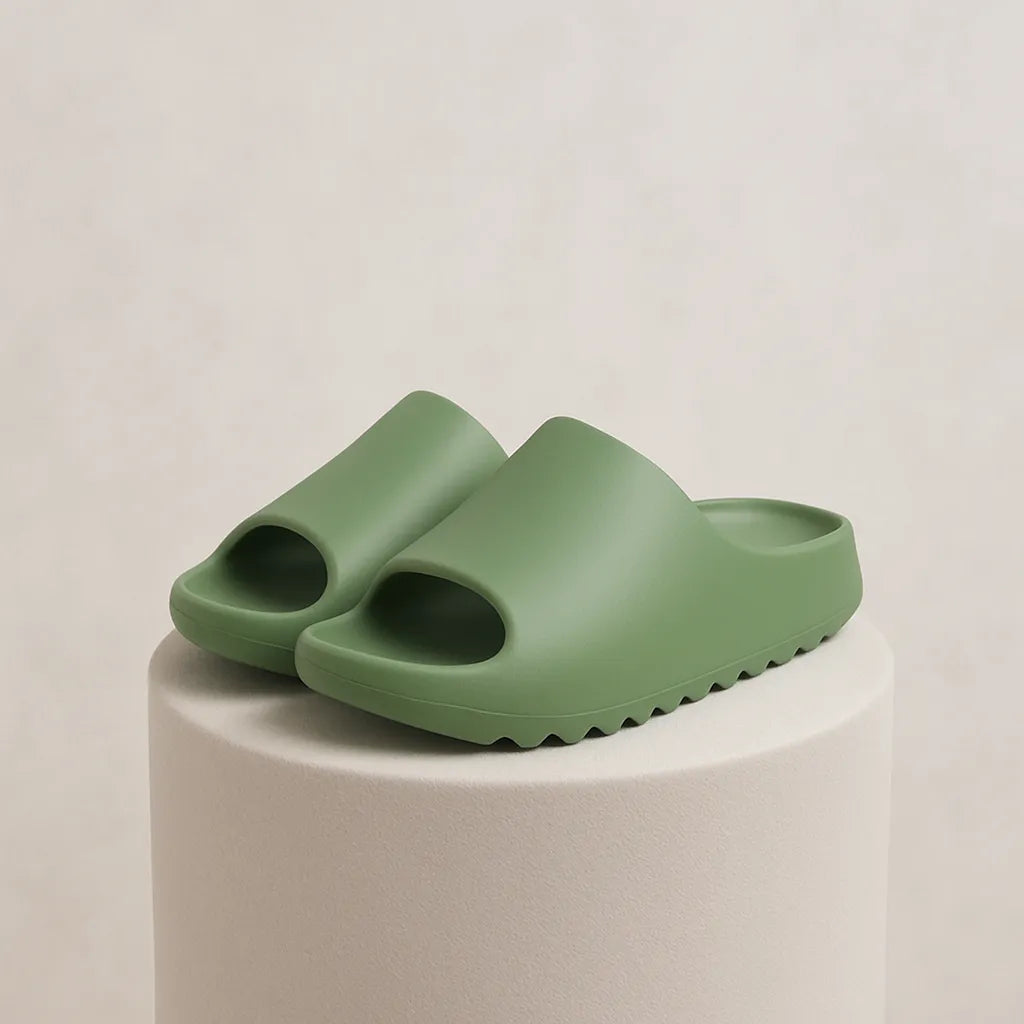🔥 Summer Unisex Cloud Slides – Ultra Soft EVA Sole | Beach-Ready Comfort for Him &amp; Her 👣☀️